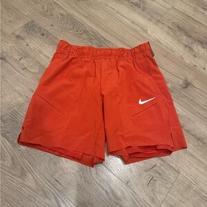 Nike Men's Burnt Orange Tennis Shorts